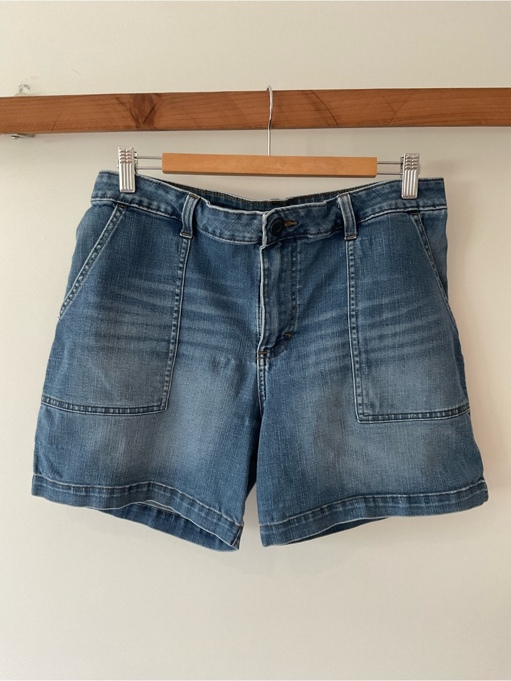 Lee Jeans Casual Denim Shorts in Medium Blue 14 Medium